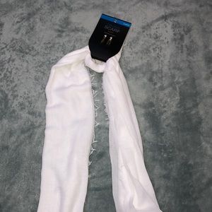 White scarf